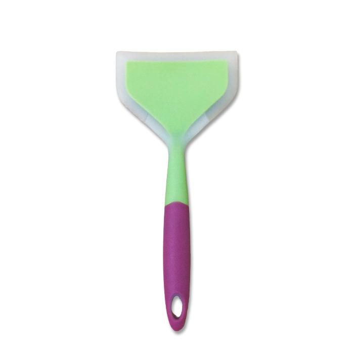 Gambar Spatula Masak Tamagoyaki Steak Bahan Silikon Warna Shabby - hijau dari Adda Homeware undefined Tokopedia
