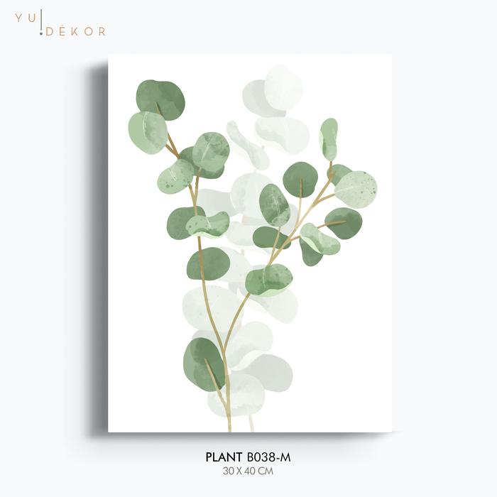 Gambar Dekorasi Ruangan Tanaman Daun / Pajangan Dinding B (38-41) dari Yudekor undefined 3 Tokopedia