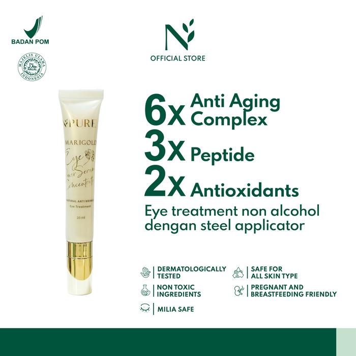 Gambar NPURE Eye Power Serum Concentrate Marigold Series (Anti Aging Series) dari npureofficial undefined Tokopedia