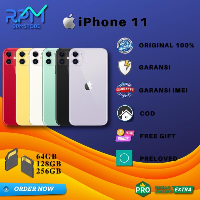 iphone 11 second inter 64 gb, Red