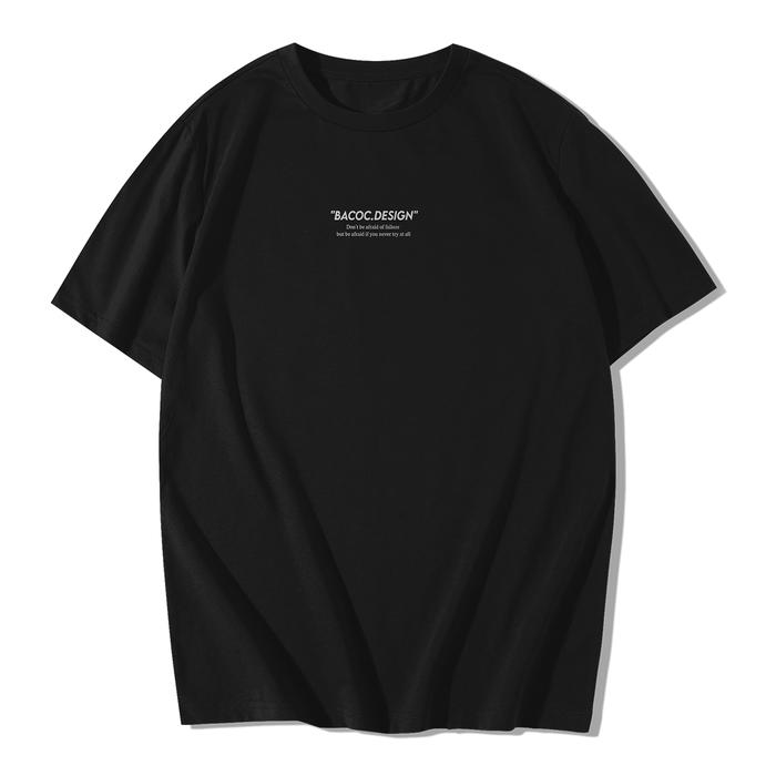 Gambar BAJU/T-SHIRT/KAOS DISTRO MURAH PRIA WANITA BACOCDESIGN 16 HITAM PUTIH - Hitam, S dari UBAID_COLLECTION undefined Tokopedia