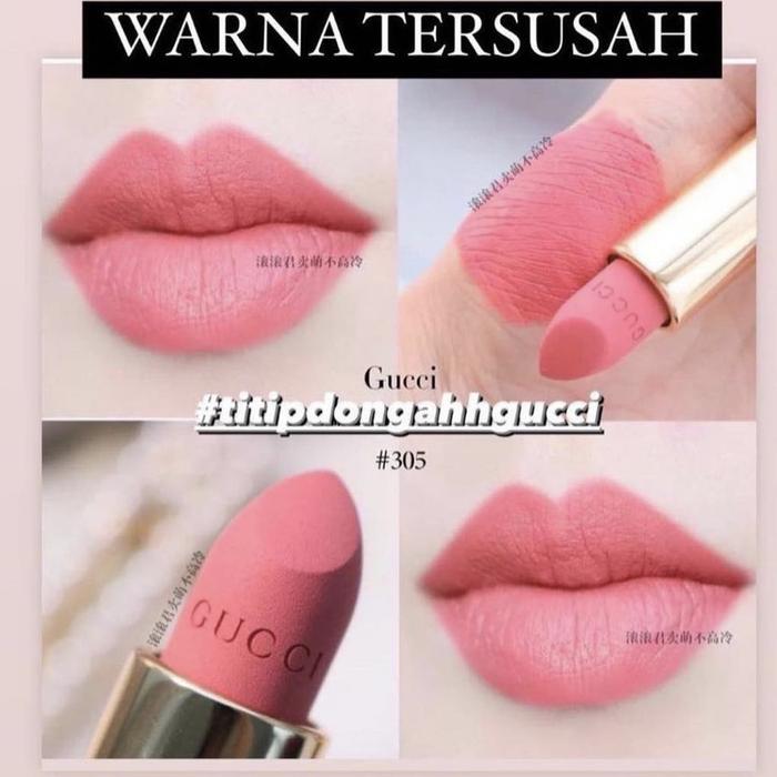 Jual GUCCI LIPSTICK 305 - Jakarta Selatan - Shoppafans | Tokopedia