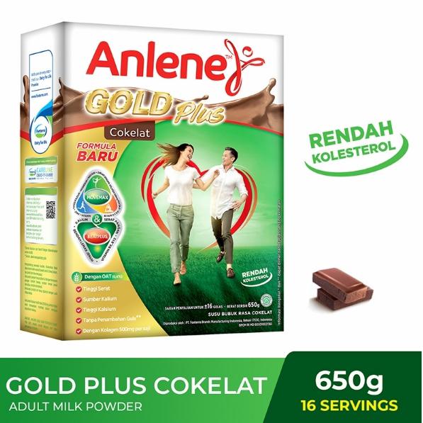 Gambar Anlene Gold Plus Susu Bubuk Cokelat 650 g dari M&amp;SUR undefined Tokopedia