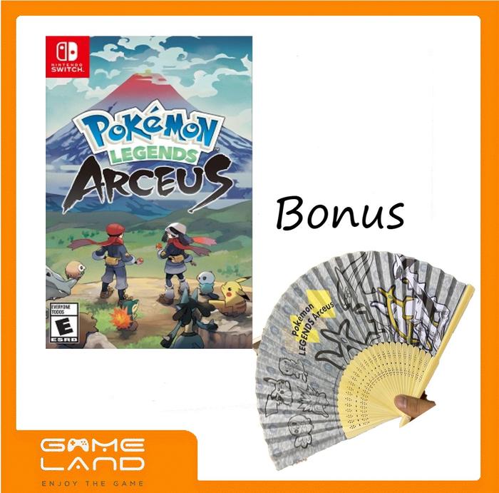Gambar Pokemon Legend Legends Arceus - Nintendo Switch - Plus Kipas dari Gameland undefined Tokopedia
