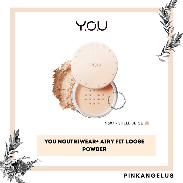 Gambar NoutriWear+ Airy Fit Loose Powder YOU Official Store | Bedak Tabur - Shell Beige dari Pinkangelus undefined Tokopedia