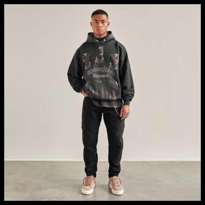 Jual STOCK TERBARU REPRESENT THOROUGHBRED HOODIE VINTAGE BLACK KUALITAS - S  - Jakarta Pusat - Merisskashoop | Tokopedia