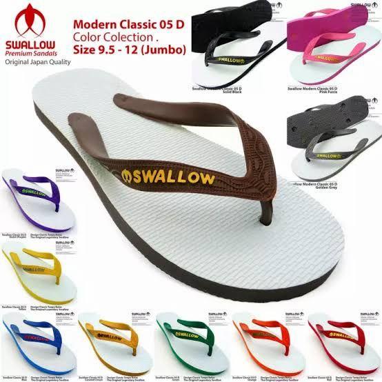 Gambar Sandal Jepit Murah Swallow Seri Dewasa - Merah, 9.5 dari CV_Mulia_Jaya undefined Tokopedia