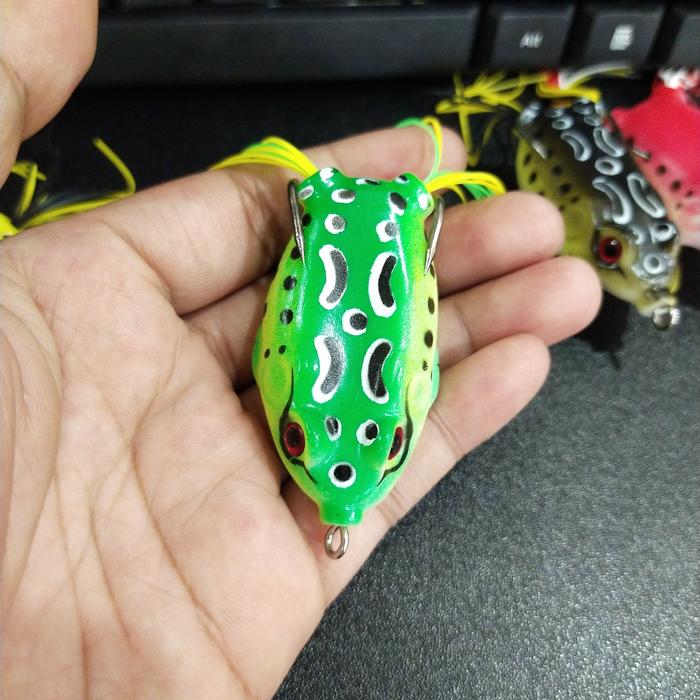 Gambar SOFT FROG UMPAN CASTING GABUS SOFTFROG SF MURAH KARET LENTUR DAN AWET - Hijau dari Mancing Liar Sukabumi undefined Tokopedia