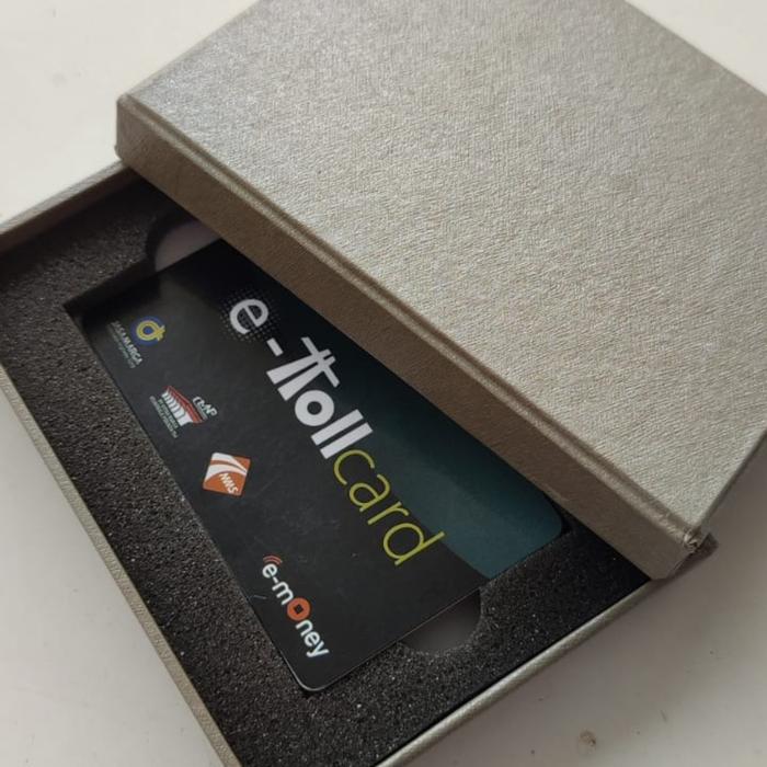 Jual Kotak kartu cardbox emoney box flazz kemasan kartu premium - Abu ...