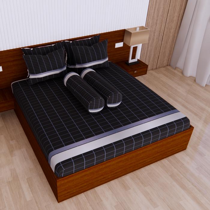 Gambar Adela - T30 Elegant Collection - Sprei Tartan - 180x200x30 B4 dari Adela Sprei & Bedcover undefined Tokopedia