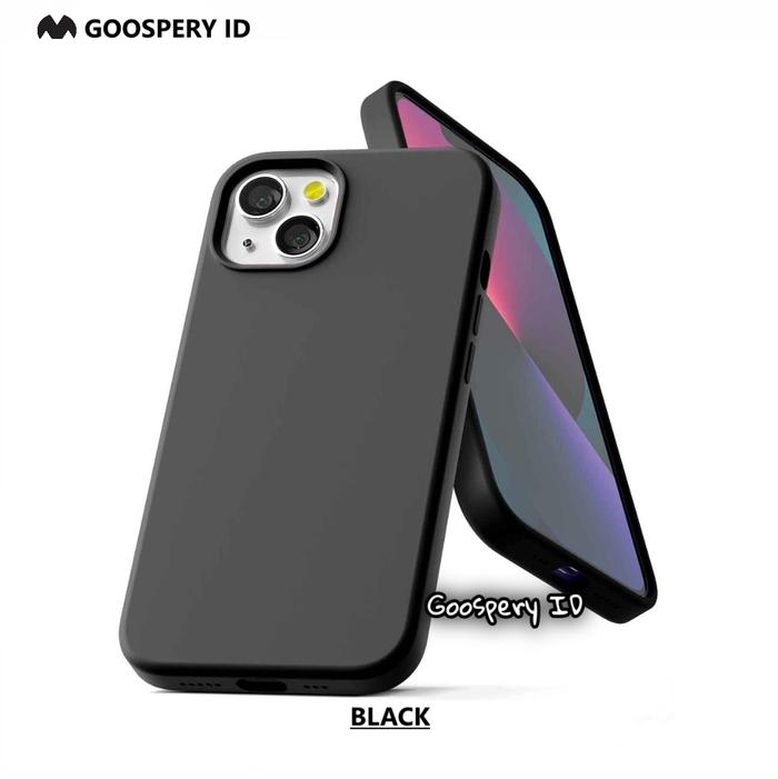 Gambar Apple IPhone 13 Mini (5.4) - Goospery Mercury Silicon Case Hard PC - BLACK dari GoldenStar Acc undefined Tokopedia