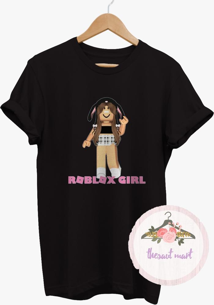 Gambar BAJU KAOS ROBLOX GIRL - BAJU CUSTOM - KAOS MURAH - 2/4/6/10 (Anak), Putih dari Thesavt mart undefined Tokopedia