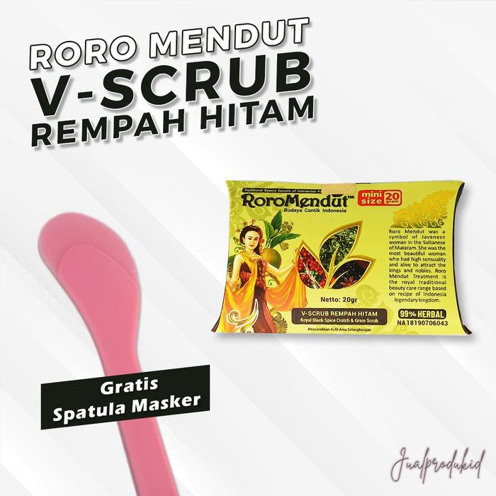 Gambar V-SCRUB LULUR PEMUTIH SELANGKANGAN - Roro Mendut - 20 gram dari Jualproduk_id undefined Tokopedia