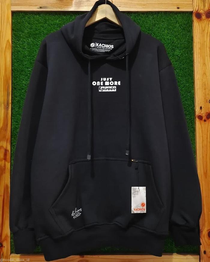 Gambar Sweater Hoodie Pria Clothing Bandung Distro Original Hand Made Sablon - Hitam, M dari hedent store undefined 5 Tokopedia