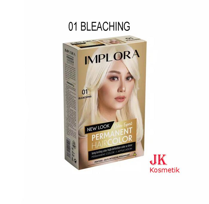 Gambar Implora Hair Color Permanent - 01Bleaching dari JK Kosmetik undefined Tokopedia