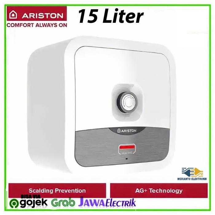 Promo Pemanas Air Listrik ARISTON Water Heater AN2 15 B 200 ID 15 Liter  200w Cicil 0% 3x - Jakarta Timur - Jawa Electrik | Tokopedia