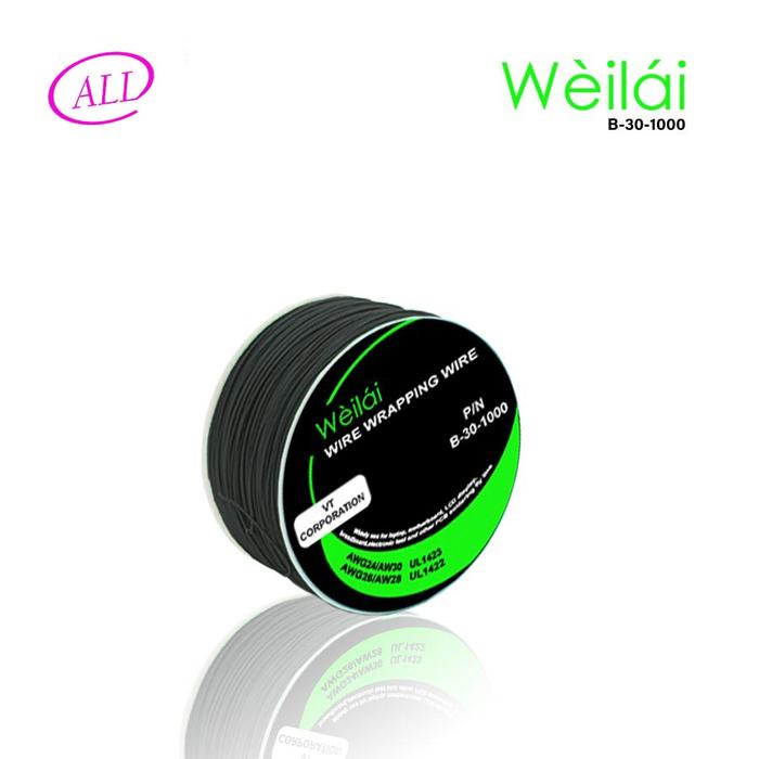 Gambar Weilai B-30-1000 Kawat Jumper Wire Wrapping Wire Wrapping Kawat Jumper - Hitam dari All Store Ricky undefined Tokopedia