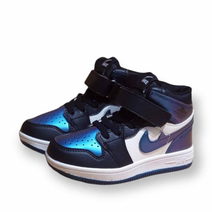 Gambar Sepatu Sneakers Anak Balita Laki Laki Fashion Nike Import 2 - 6 Tahun - Hitam Tosca, 26 dari lubishoesid undefined Tokopedia