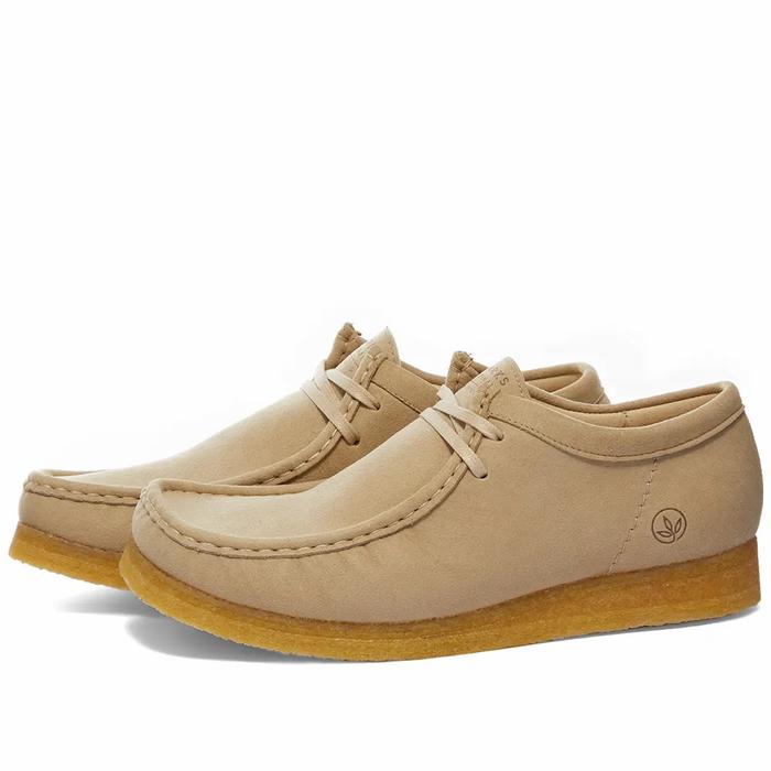 Jual CLARKS ORIGINALS WALLABEE VEGAN SAND VEGAN 42 Kab
