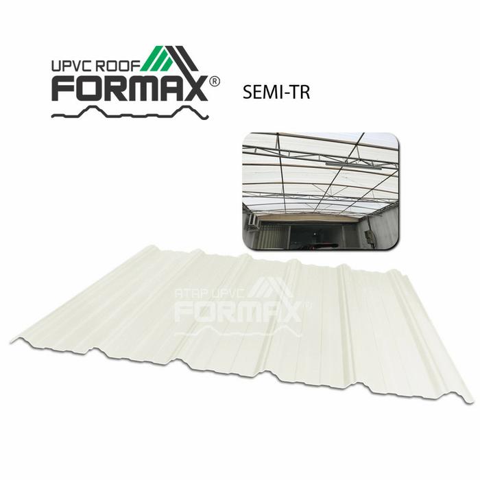 Gambar ATAP UPVC FORMAX ROOF DOFF / SEMI TRANSPARAN - semi transparan dari  undefined Tokopedia
