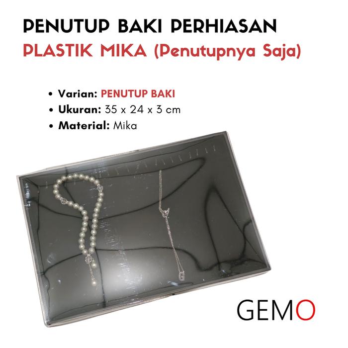 Gambar Baki Nampan Lapis Kain Display Perhiasan (Tray) Permata Mewah - Penutup Baki dari TokoGemo undefined Tokopedia