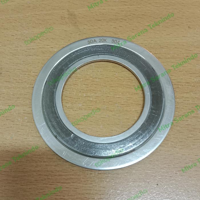Jual Spiral Wound Gasket / SWG Stainless 304 JIS 20K 2 inchi DN 50