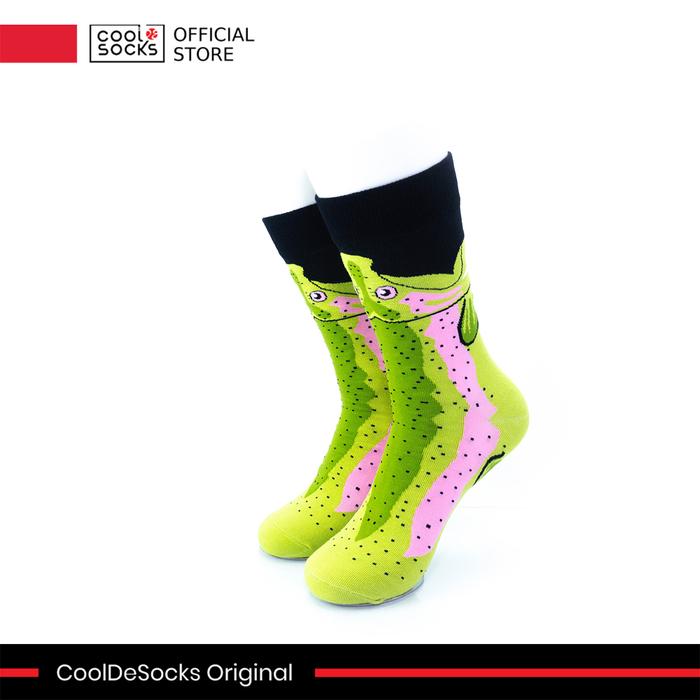 Gambar CoolDeSocks Original | Kaos Kaki Motif - Trout Bite (Q) dari CoolDeSocks undefined Tokopedia