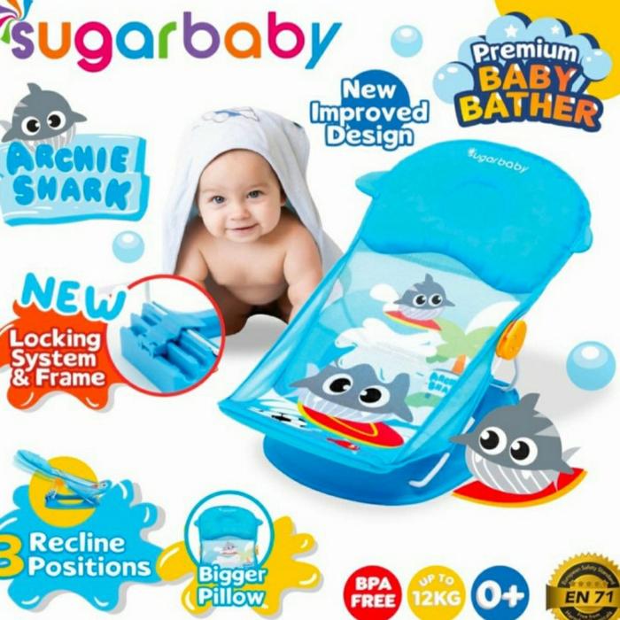 Gambar Sugar baby deluxe baby bather - Biru dari CHIBBY BABY SHOP undefined Tokopedia