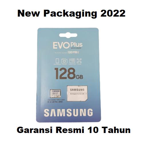 Gambar (TC) Original Samsung EVO Plus MicroSD Micro SD Memory Card Class 10 - 128 gb dari Dashcamera undefined Tokopedia