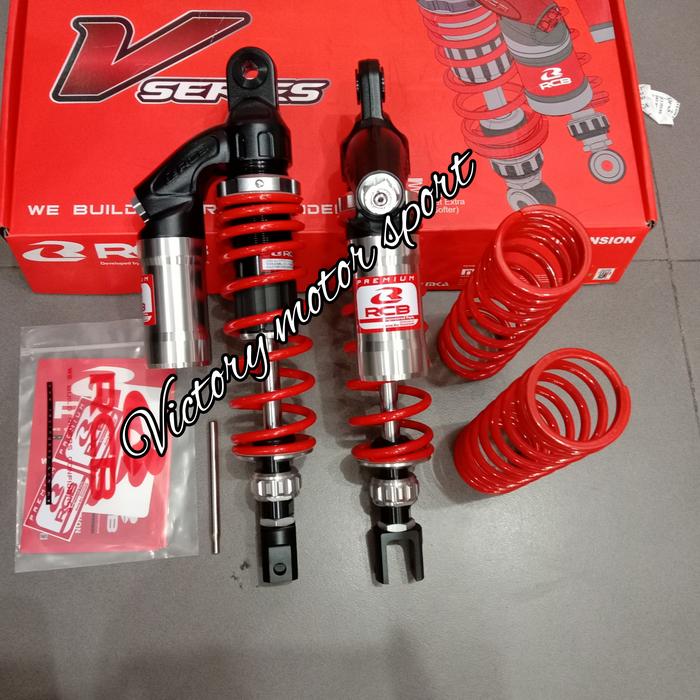 Gambar shock rcb vd series 305 330 350 360 mm xmax PCX 150 PCX 160 nmax aerox - Merah, 360 mm dari victory motor sport undefined Tokopedia