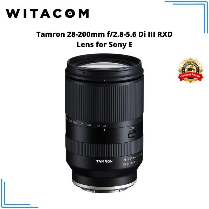 TAMRON 28-200mm F/2.8-5.6 Di IIl RXD Tamron 28-200mm F/2.8 TAMRON 28-200mm F/2.8-5.6 Di IIl RXD Tamron 28-200mm F/2.8