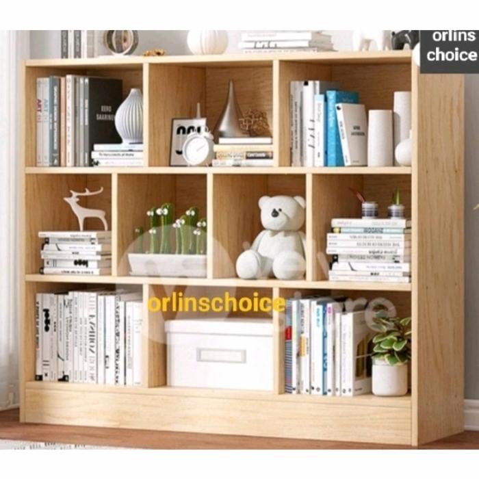 Gambar Audrey Rak buku pajangan multifungsi/Rak Laundry Serbaguna-Via Instant - Putih dari orlinschoice undefined 4 Tokopedia