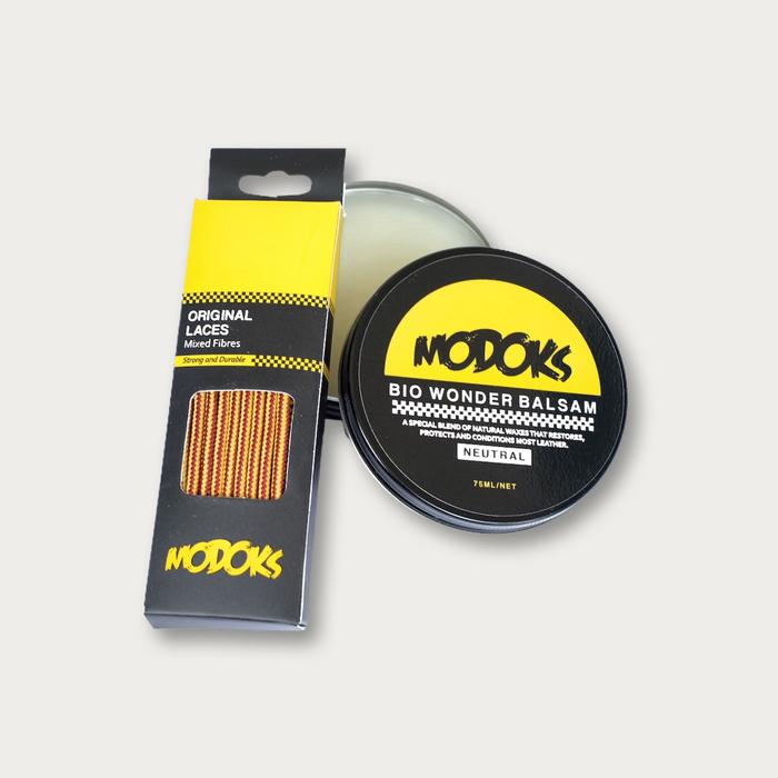 Gambar (Bundling hemat) 1 modoks bio wonder balsam + 1 modoks shoe laces - red yellow dari Modoks_NEW undefined Tokopedia
