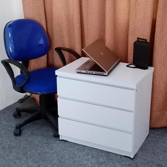 Gambar LEMARI TAS RAK TAS RAK SEPATU DRAWER LEMARI SEPATU LEMARI BAYI RSG 87 - 3 LACI dari ALFATWIN undefined Tokopedia