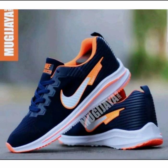 Gambar Sepatu pria /wanita NK ZOOM Running fashion sport - Oren, 42 dari ID STORE 17 undefined Tokopedia
