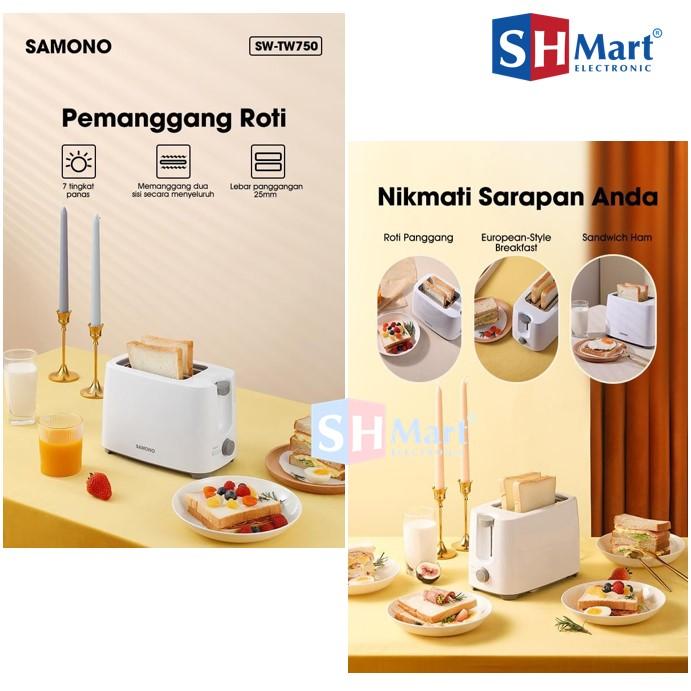 Jual Samono Toaster Sw-tw750 Pemanggang Roti Listrik Swtw750 (medan) Di ...