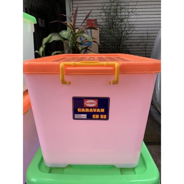 Gambar SHINPO-Container Box CB 20-30-35-45-47-52-70-82-95-130-150-195 Liter / - CB52 dari Eka Box id undefined Tokopedia