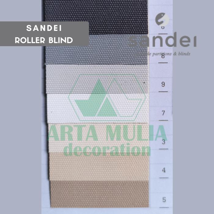Jual Premium Roller Blind Indoor SANDEI Horden Jendela BLACKOUT 100% S ...