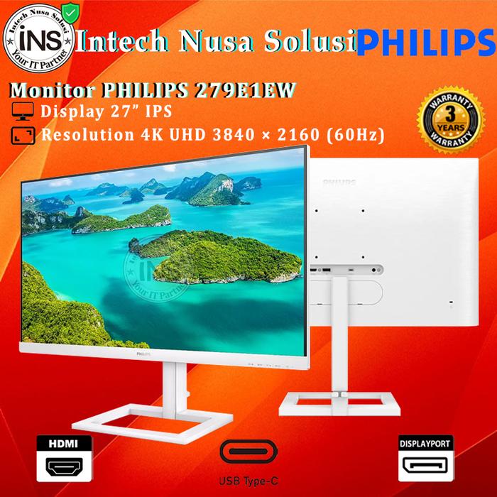 Jual Monitor PHILIPS 279E1EW 27\