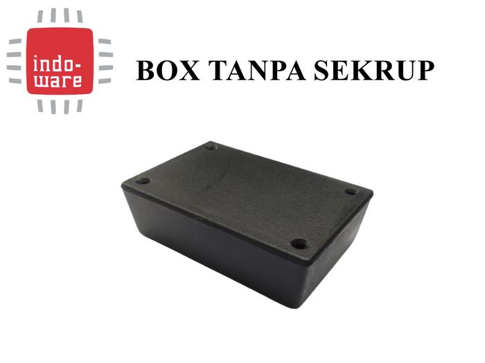 Gambar BOX HITAM LK-01 KOTAK PROJEK ARDUINO 7.7x5.1x 2.2cm BOX-77X51X22LK01 - tanpa sekrup dari indo-ware undefined Tokopedia