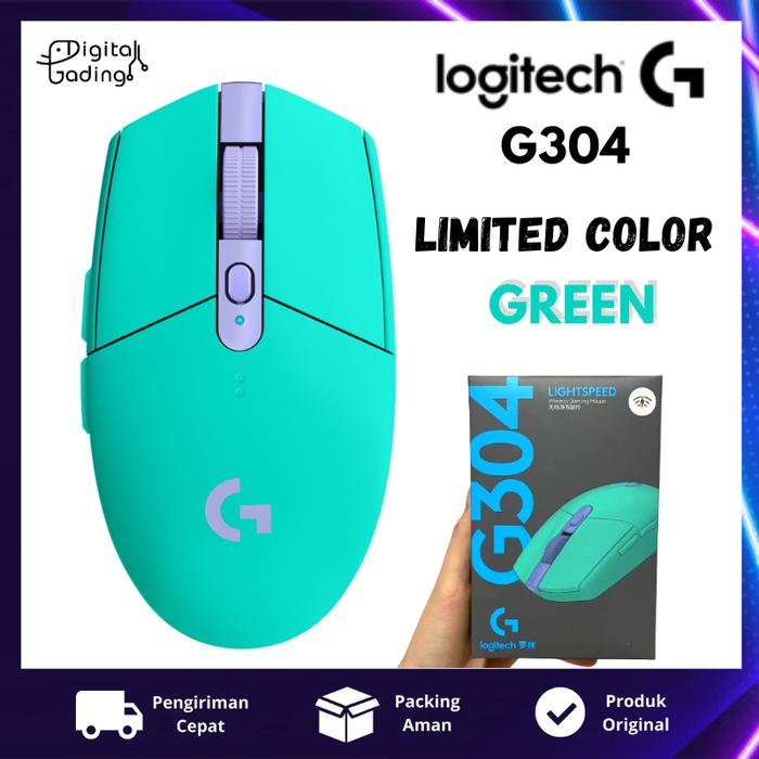 Gambar Logitech G304 Lightspeed Wireless Gaming Mouse - LILAC BLUE Limited - Green dari Unique Gading undefined Tokopedia
