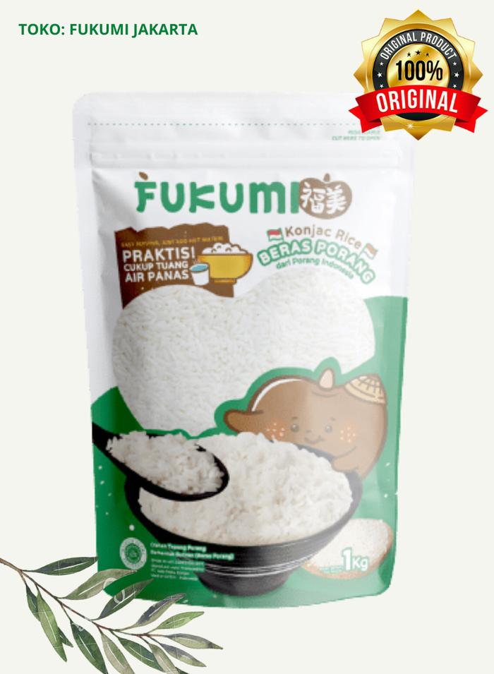 Gambar Beras Porang Fukumi ORIGINAL Pouch 1 Kg - Beras Diet Halal dari FUKUMI JAKARTA undefined 5 Tokopedia