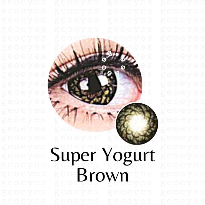 Gambar Softlens Baby Color Super Yogurt Brown (Coklat Terang) - ½pasang plano dari Geoeyes undefined Tokopedia