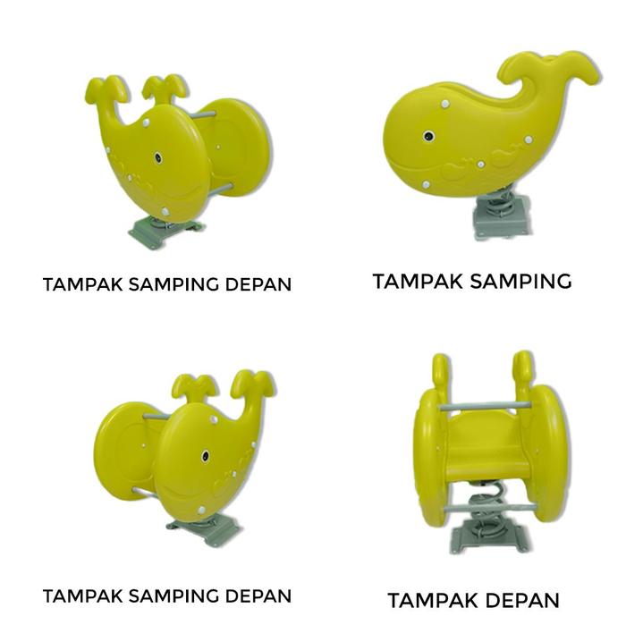 Gambar MAINAN SPRING ANAK DOLPHIN - dolphin dari LITTLE PUMPKINS TOYS_NEW undefined Tokopedia