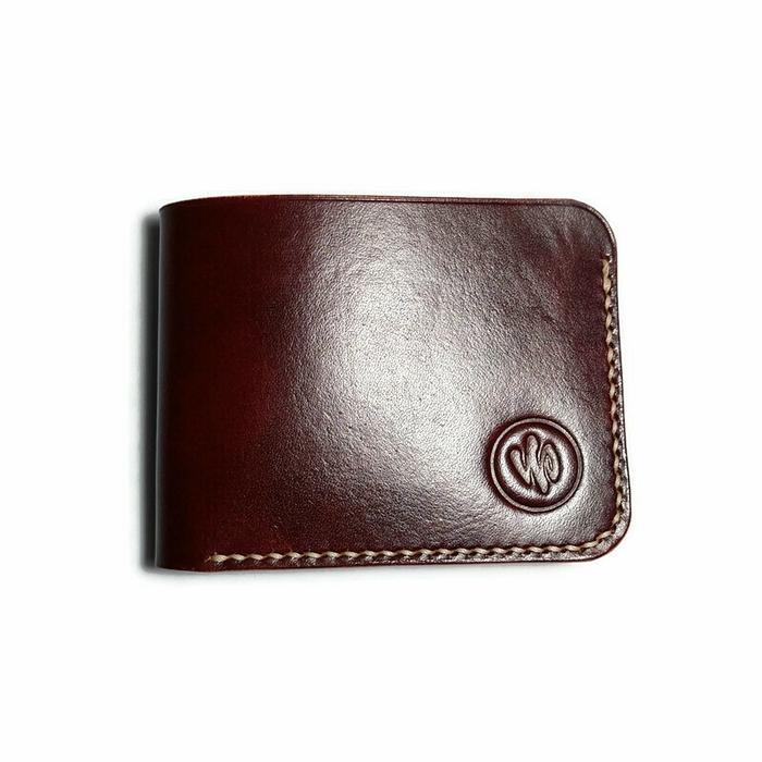 Gambar DOMPET KULIT MINI // DOMPET KULIT PRIA // DOMPET HANDMADE - red brown dari WEIAUT Hand-Made Leather Goods undefined Tokopedia