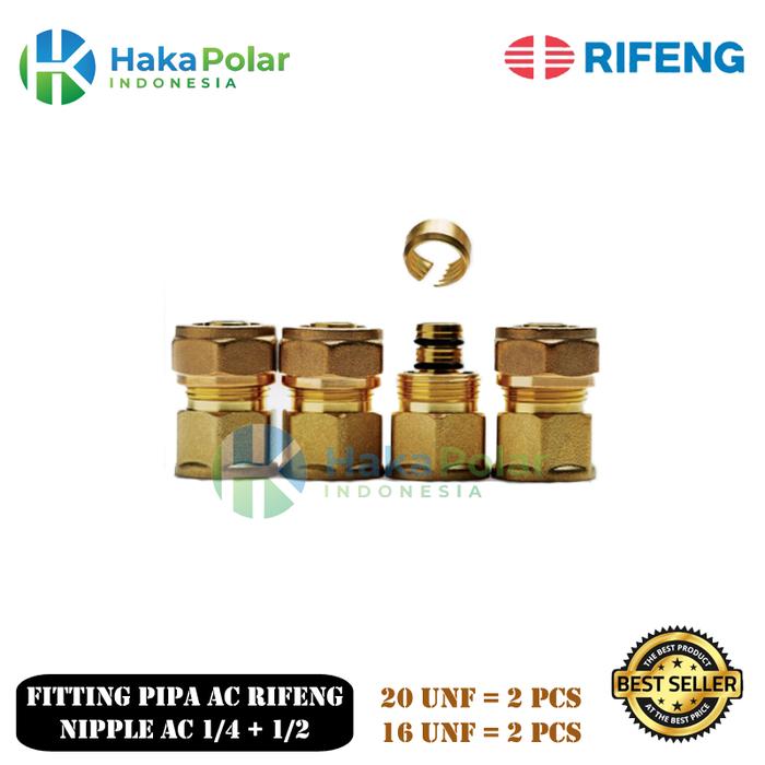 Gambar Konektor Pipa AC Multilayer Rifeng ke Unit AC 1,5 - 2 PK dari Rifeng Tangerang undefined Tokopedia