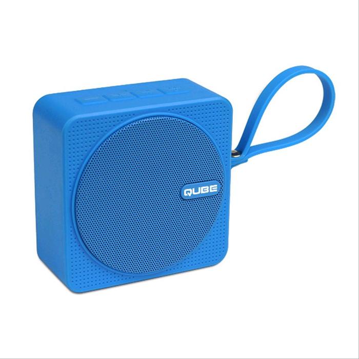 Gambar Soundplus Bluetooth Speaker - QUBE / Speaker Bluetooth QUBE - Biru dari TechSolusindo undefined Tokopedia