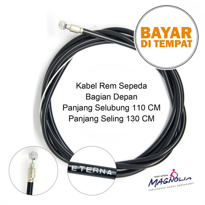 Gambar Kabel Rem Tali Kawat Rem Sepeda MTB Gunung Seli Lipat Universal - 130 CM dari Toko Sepeda Magnolia undefined Tokopedia