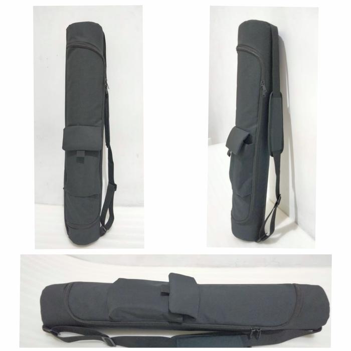 Gambar tas matras yoga resleting - Hitam dari TJRSHOPP undefined Tokopedia