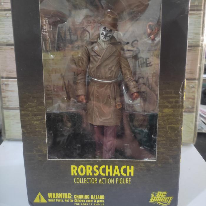 Gambar figure action rare watchmen rorschach dari beli disini 897 undefined Tokopedia